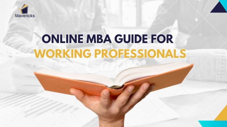 online mba guide for indian working professionals